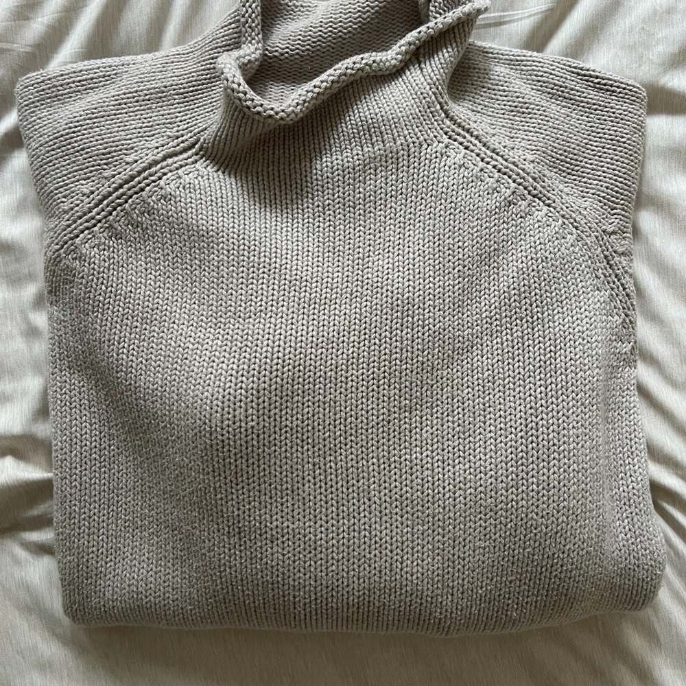 Vintage LL bean roll neck sweater